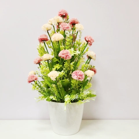 Carnation Artificial Flower Arrangement