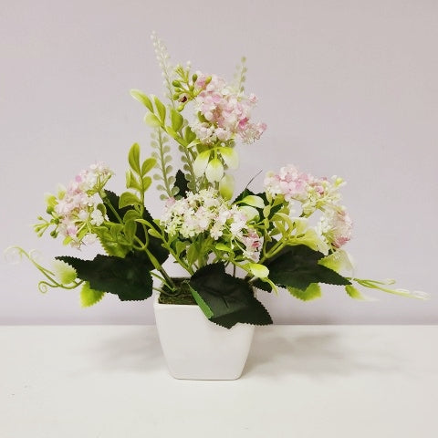 Mini Hydrangea Artificial Flower Arrangements